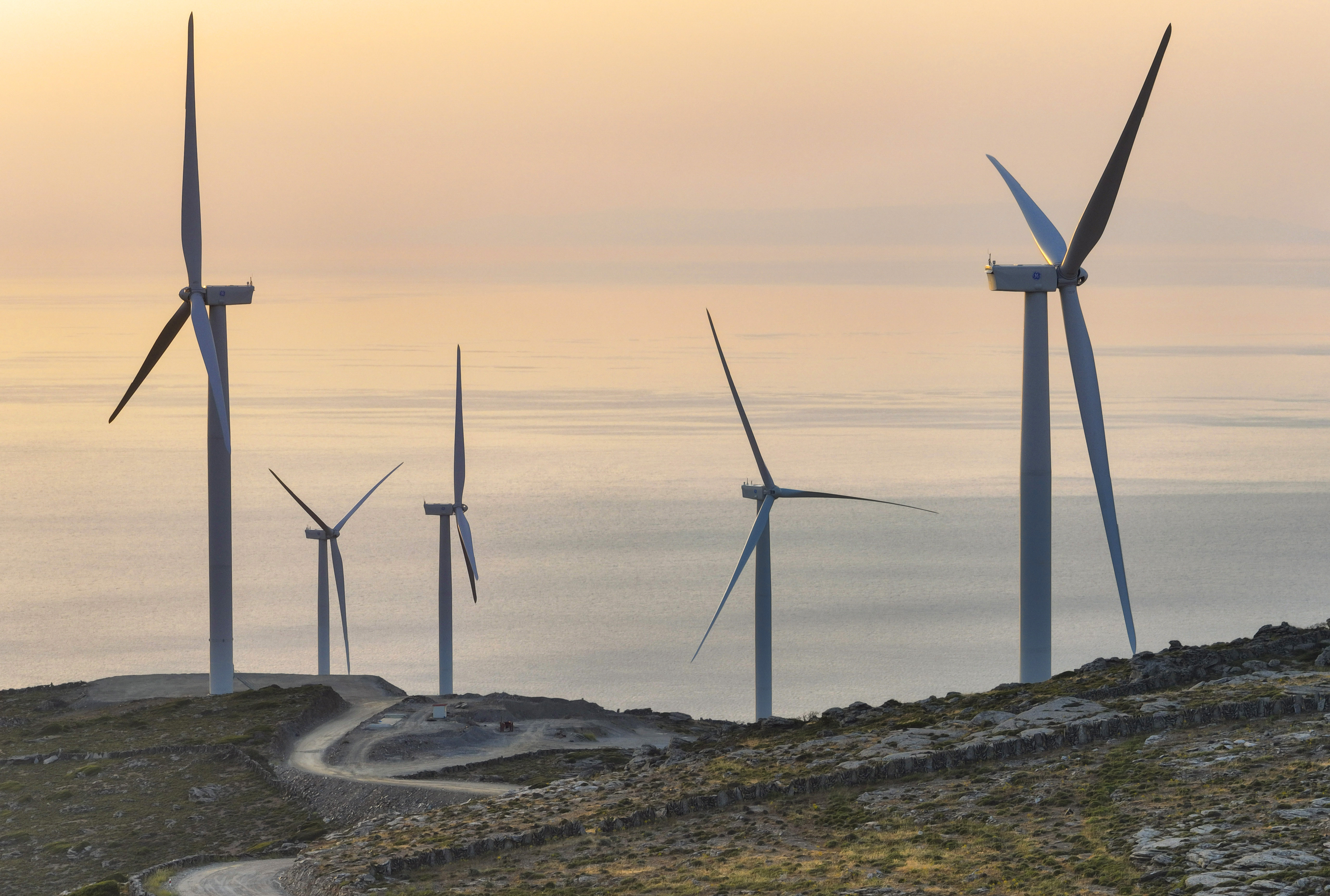 Intrakat delivers a 15MW wind park in Andros island in the Aegean